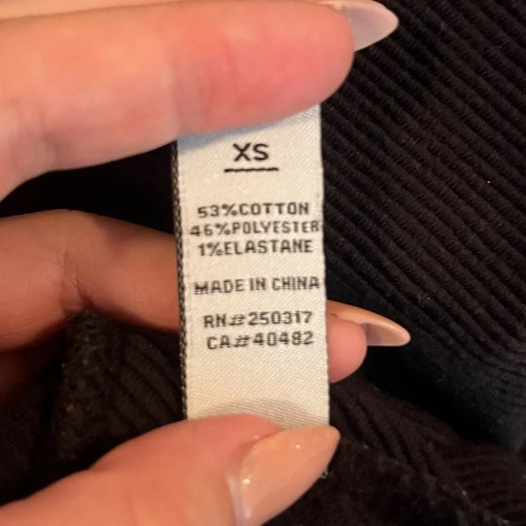 VARLEY Colina Black Ribbed Oversized Turtleneck Sweater - Picture 12 of 13